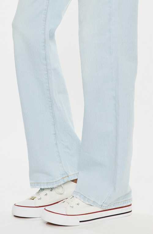 Kancan Muffy Mid Rise Boyfriend Jeans In Blue