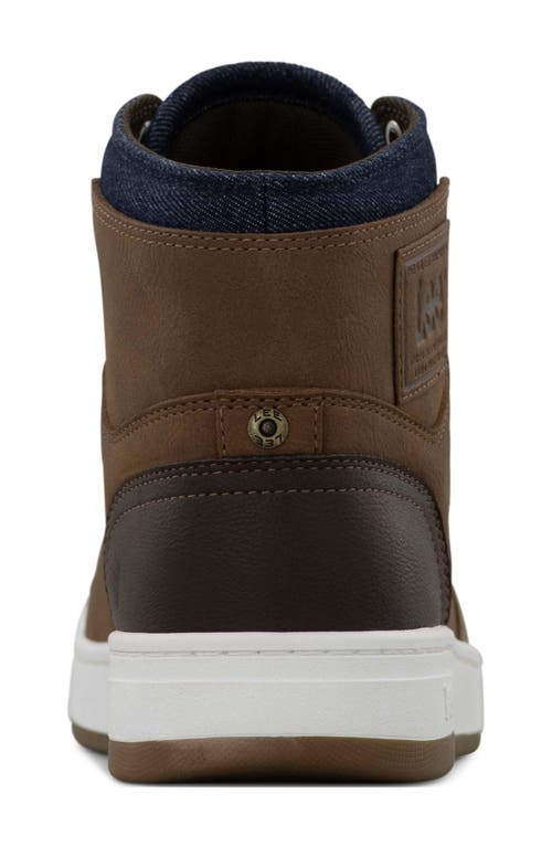 Lee Daybreaker High Top Sneaker In Brown