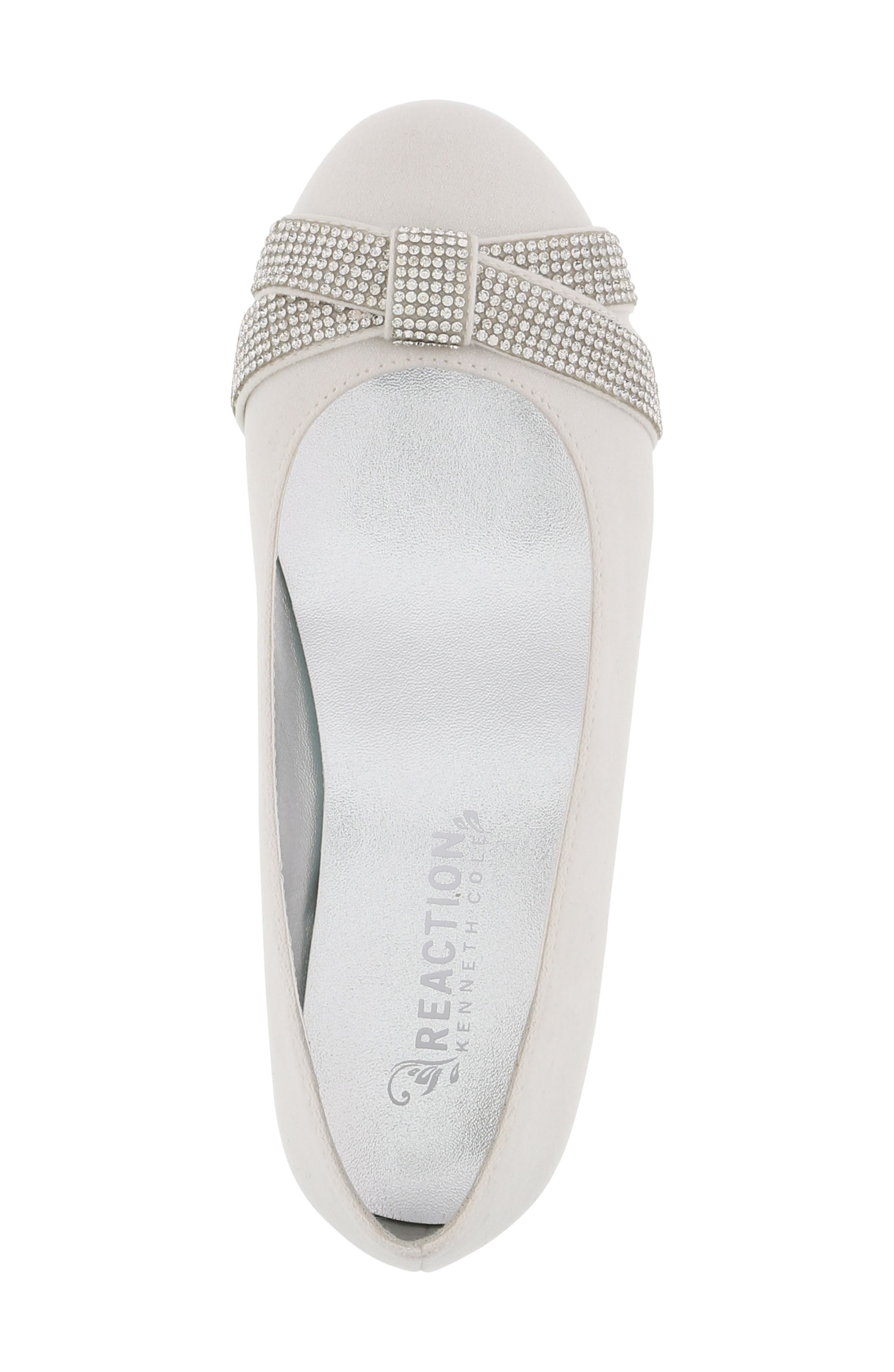 Reaction Kenneth Cole Vote Bling Embellished Flat, Alternate, color, 