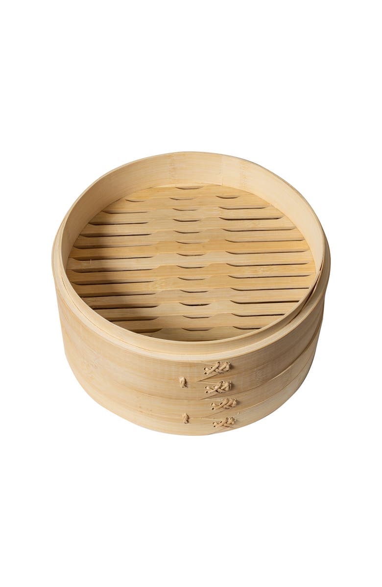JOYCE CHEN 2-Tier Steamer Baskets, Alternate, color, Bamboo