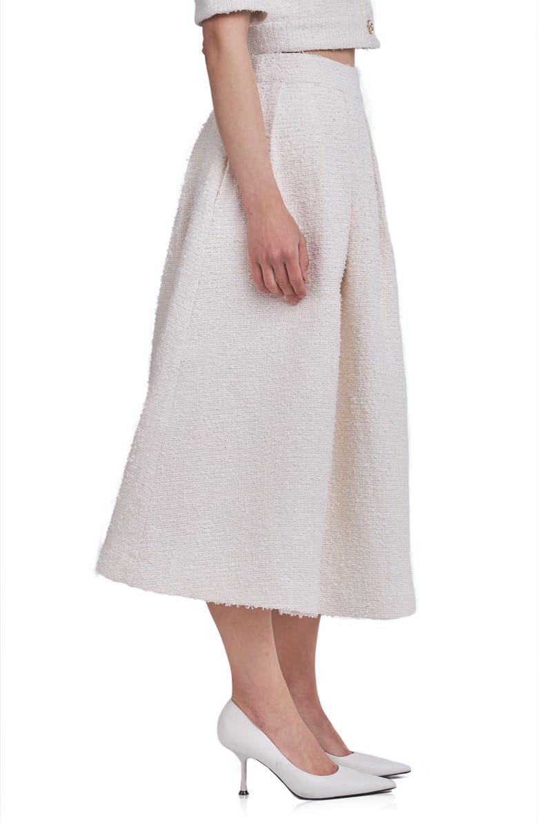 Endless Rose Premium Tweed Maxi Skirt, Alternate, color,