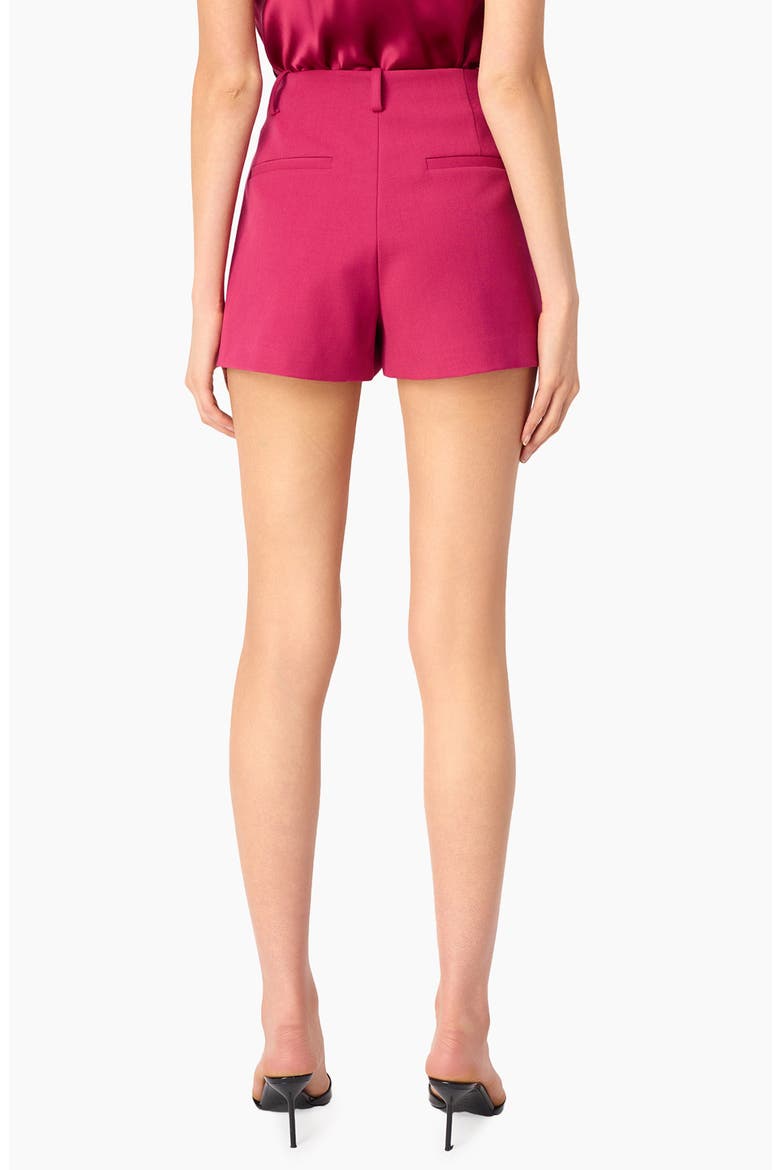 Jolie High Waist Shorts, Alternate, color, SNAPDRAGON