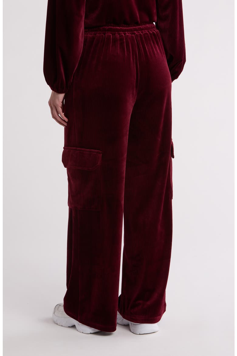 Wide Leg Corduroy Pants, Alternate, color, BIKING RED