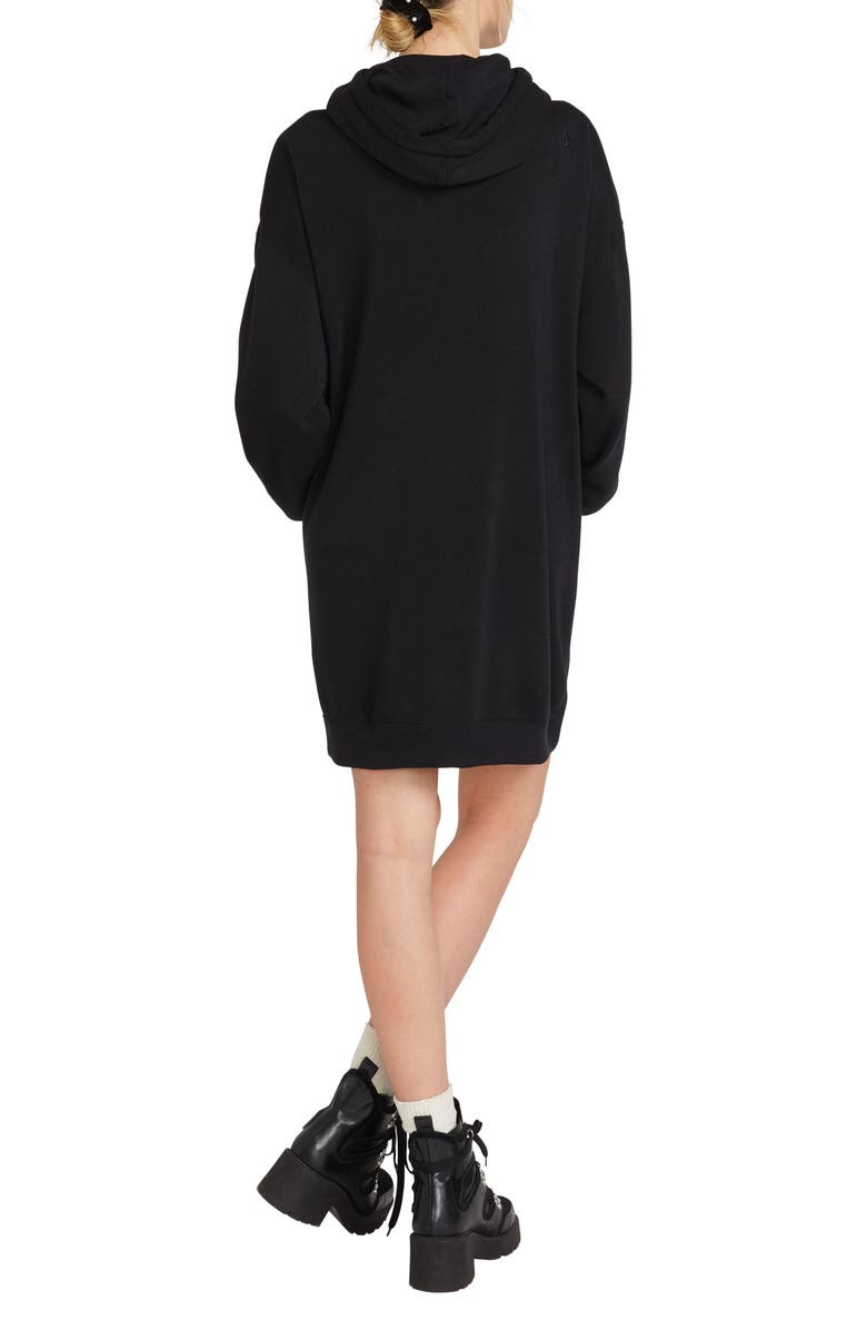 Volcom Incognito Sweatshirt Dress, Alternate, color,