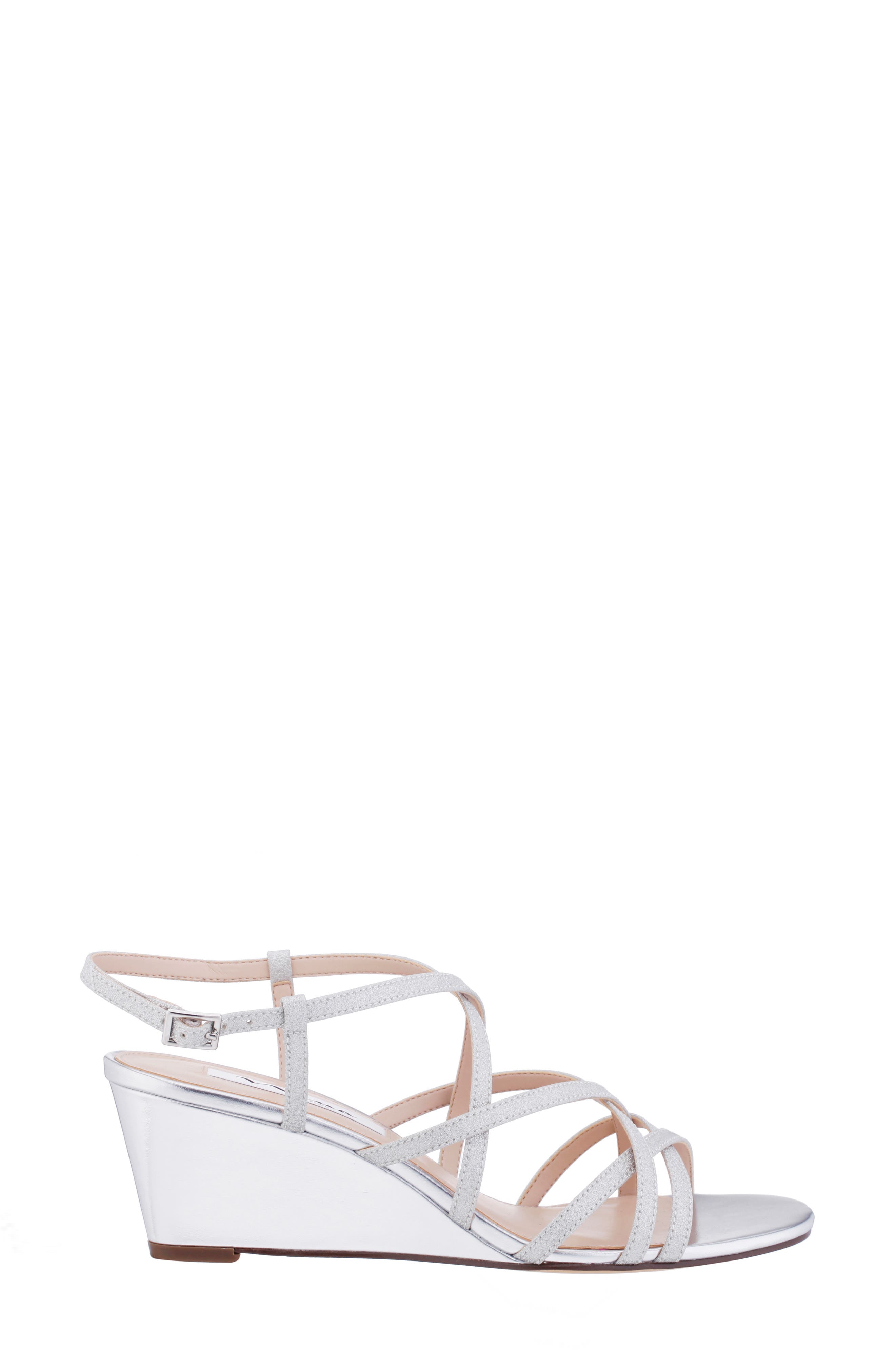 Nina Bibiana Wedge Sandal, Alternate, color, 