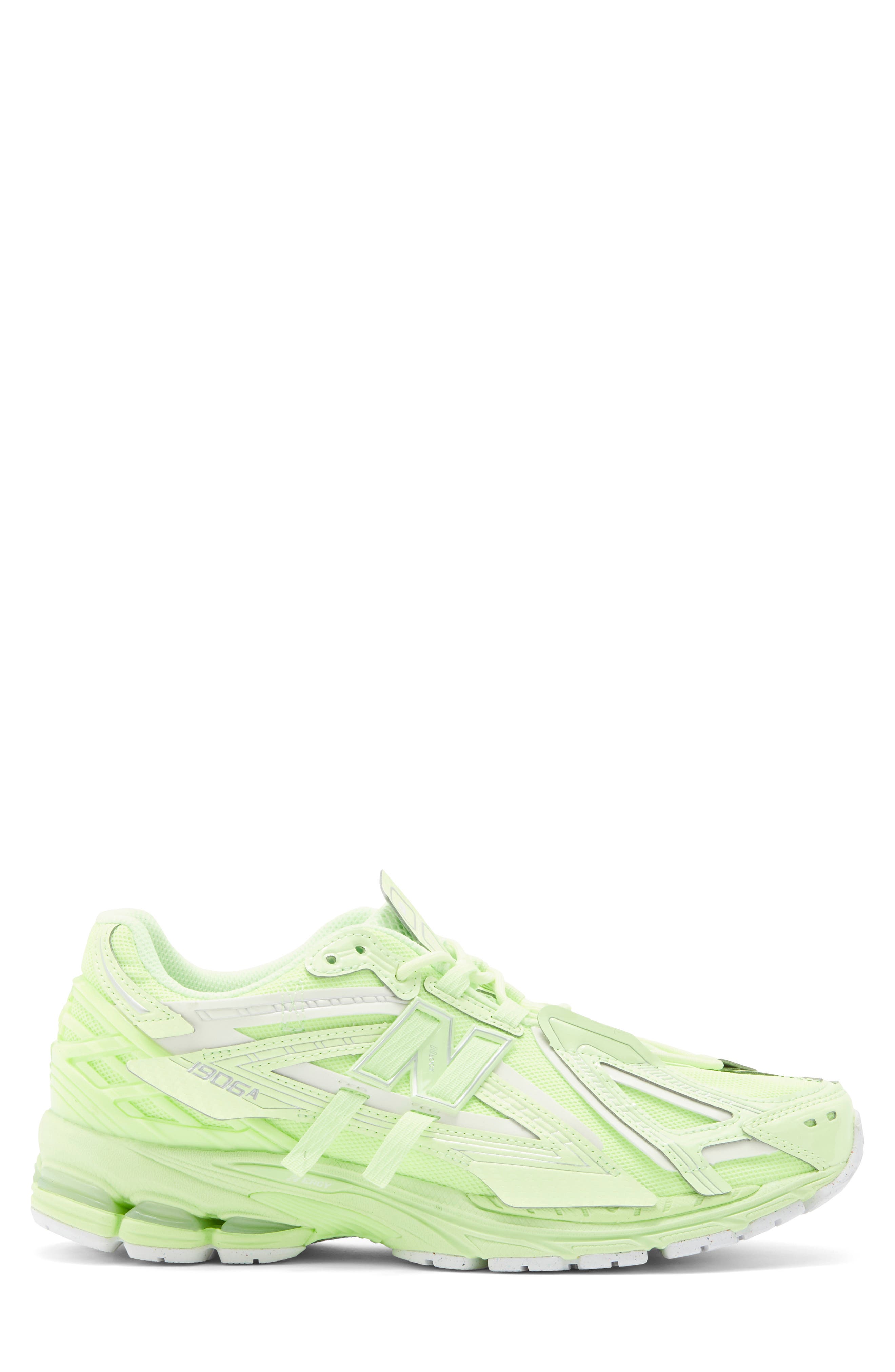 New Balance Gender Inclusive 1906 Sneaker, Alternate, color, Mint Flash/ Silver Metallic