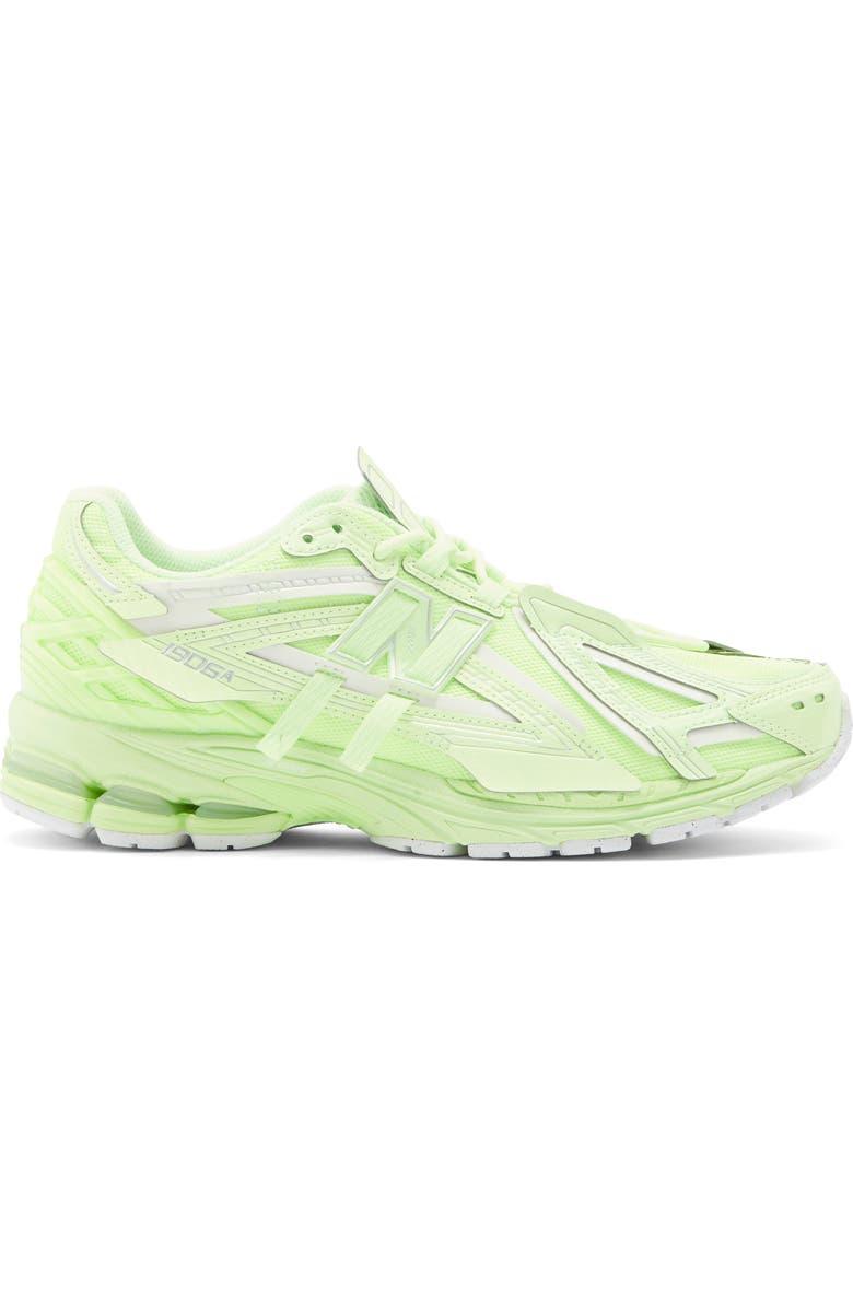 New Balance Gender Inclusive 1906 Sneaker, Alternate, color, Mint Flash/ Silver Metallic