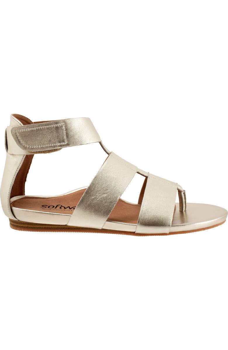 SoftWalk<sup>®</sup> Cabo Gladiator Sandal, Alternate, color, Champagne