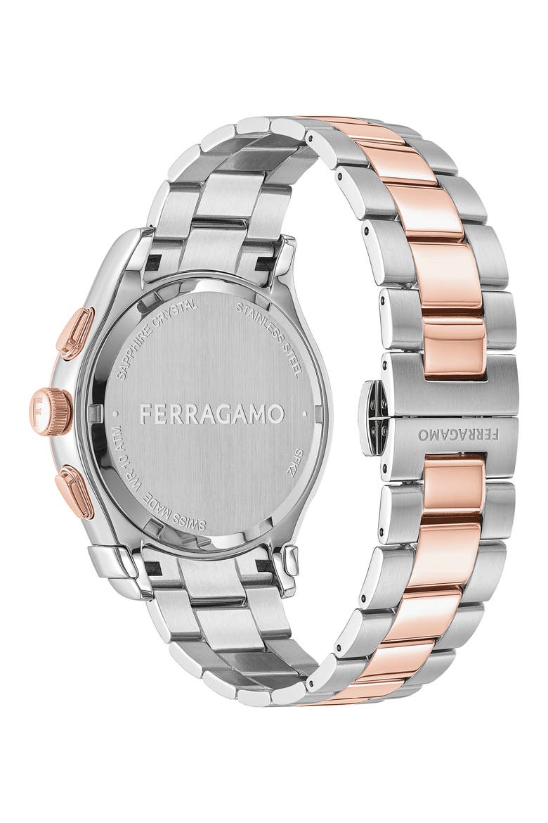 1927 Chronograph Bracelet Watch, 42mm, Alternate, color, TWO TONE