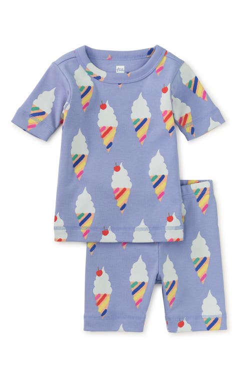 Tea Collection In Your Dreams Pajama Set In Rainbow Ice Cream