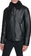 KARL LAGERFELD Faux Shearling Jacket
