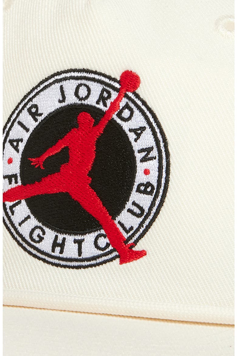 Flight Club Snapback Baseball Cap, Alternate, color, PALE IVORY/ BLACK