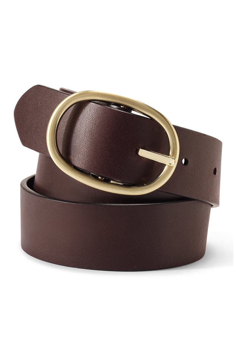 Reversible Denim Belt, Alternate, color, Black/Dark Brown