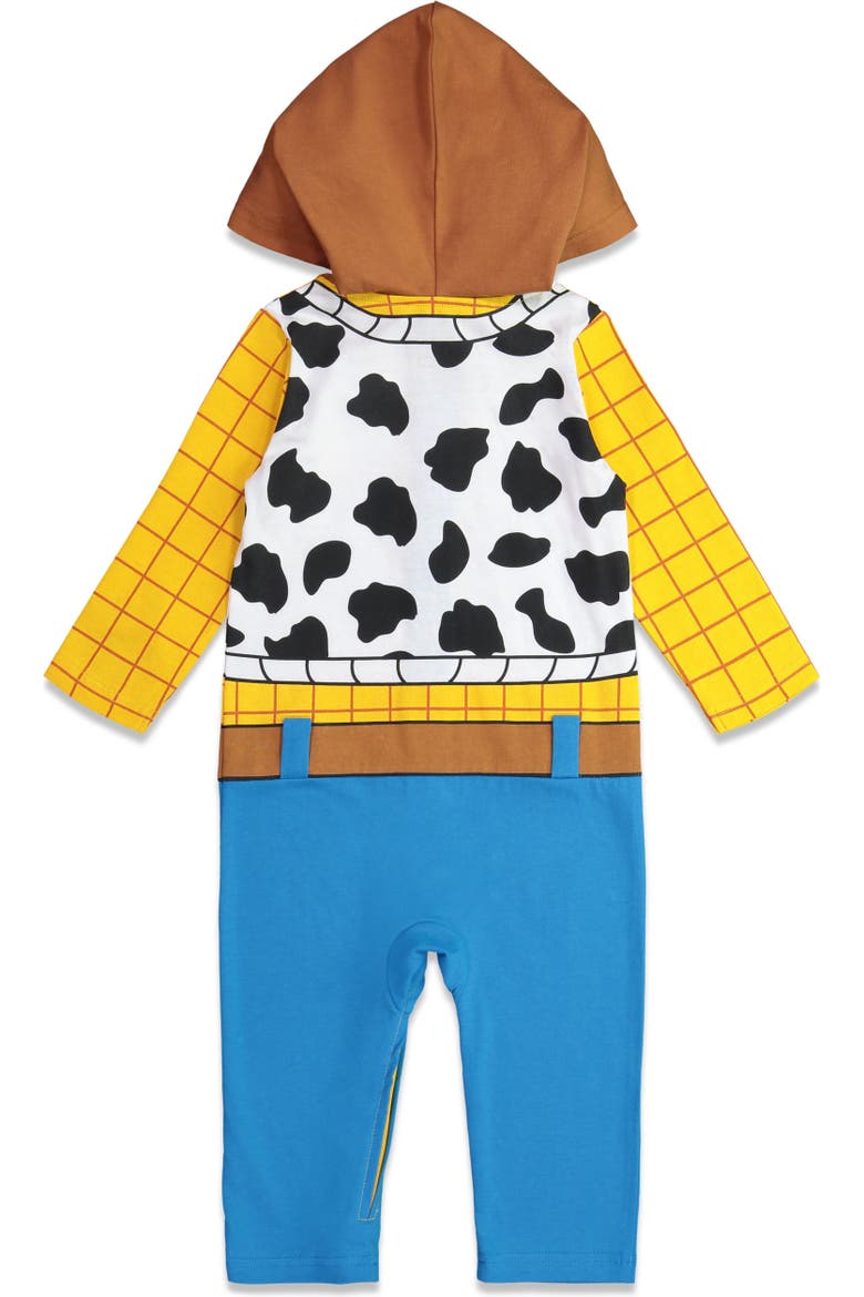 Toy Story Woody Hooded Coverall, Alternate, color, Woody Blue Yellow