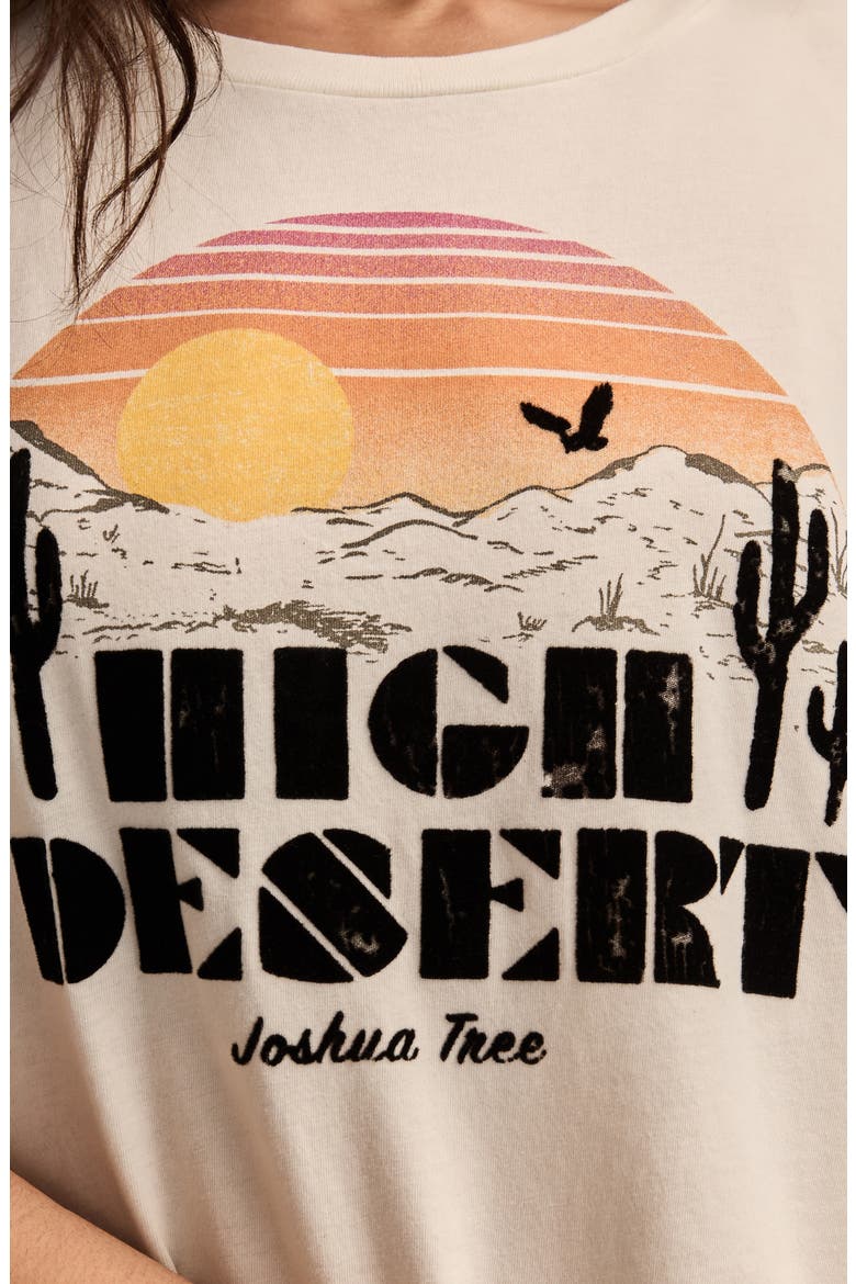 High Desert Graphic T-Shirt, Alternate, color, GARDENIA