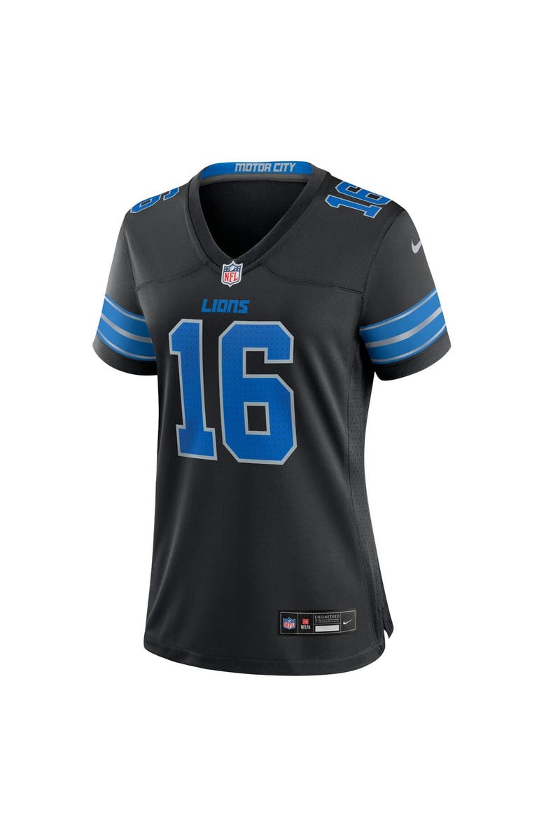 Nike Women's Nike Jared Goff Black Detroit Lions 2nd Alternate Game Jersey, Alternate, color, Black