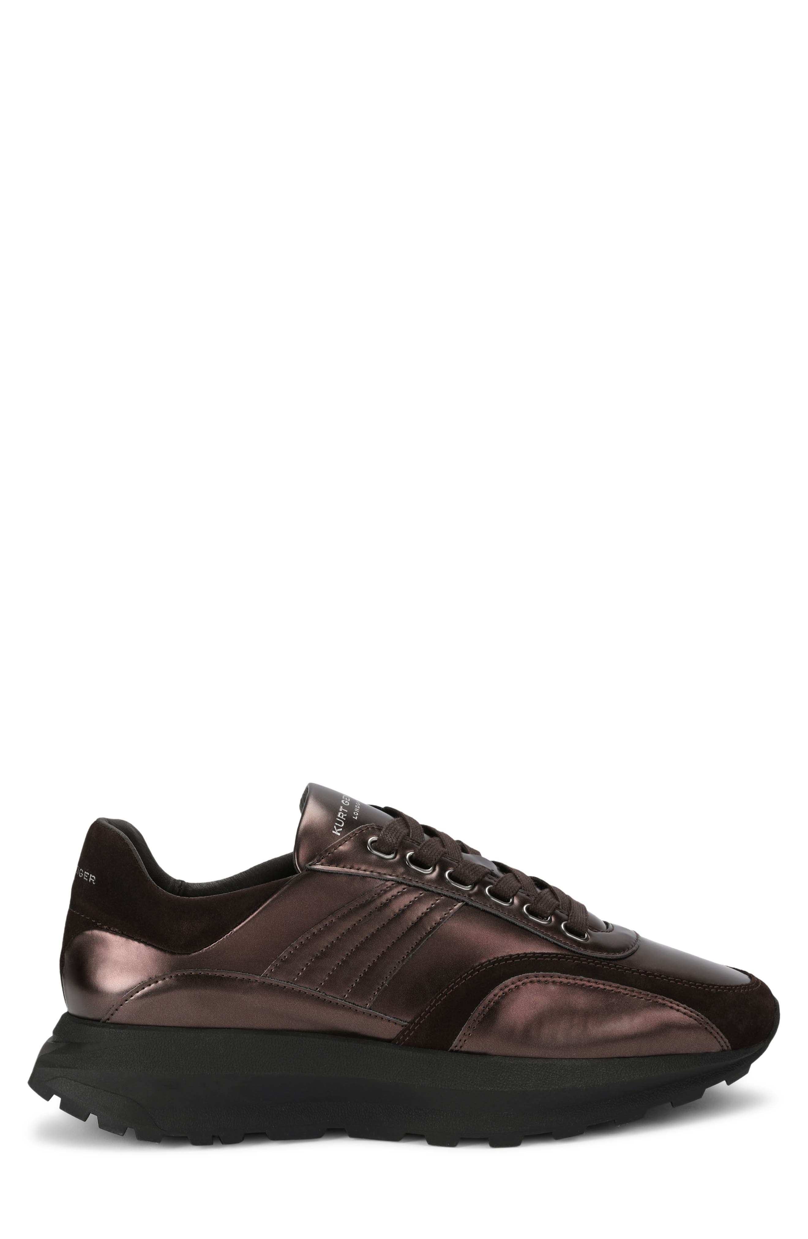 Gaspar Sneaker, Alternate, color, DARK BROWN
