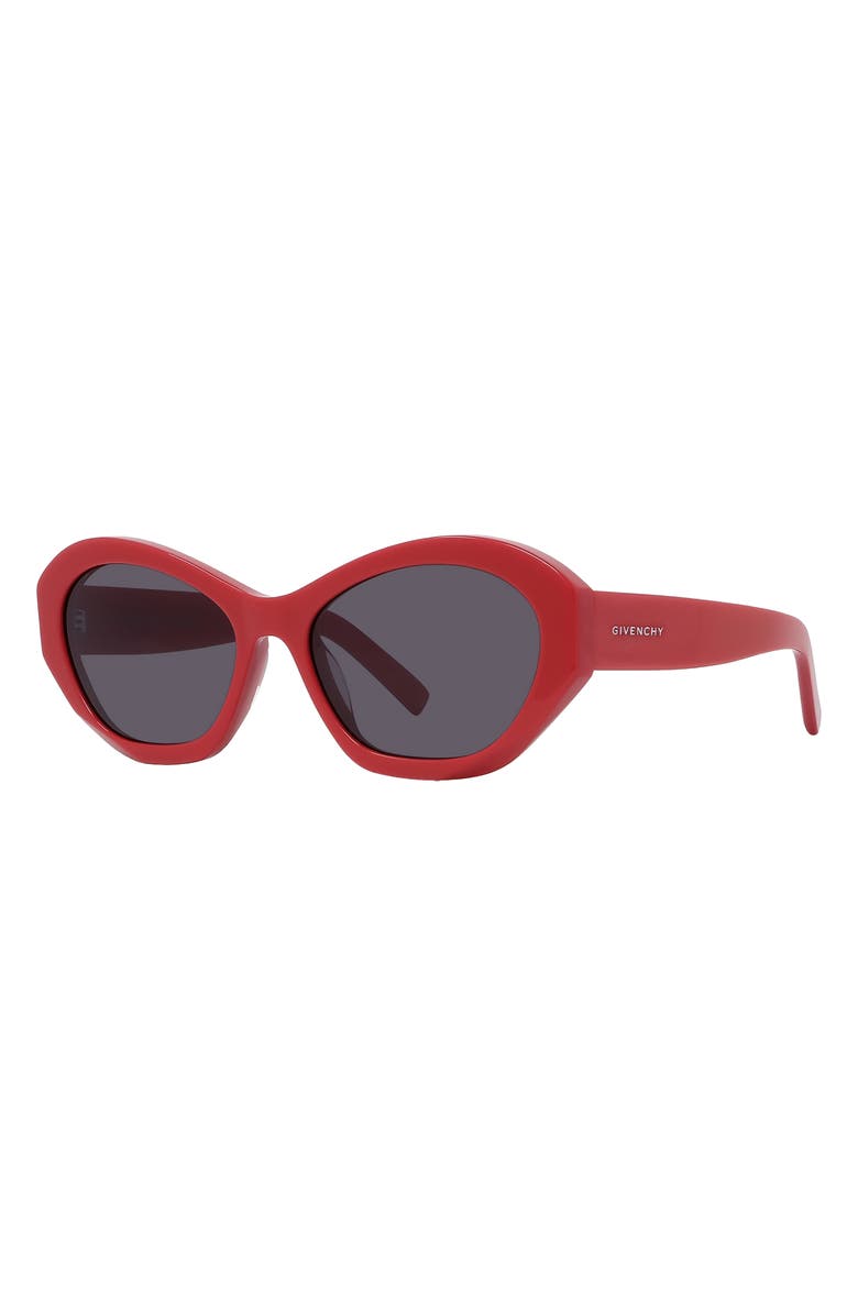 Givenchy GV Day 57mm Cat Eye Sunglasses, Alternate, color, 