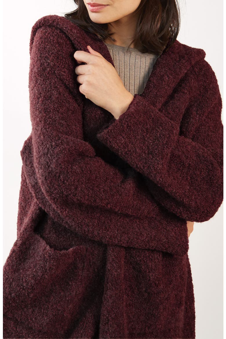 Hooded Duster, Alternate, color, Dark Sepia