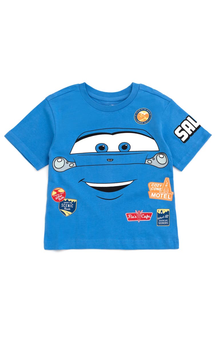 Disney Cars Cosplay Short Sleeve T-Shirt, Main, color, Sally Carrera Blue