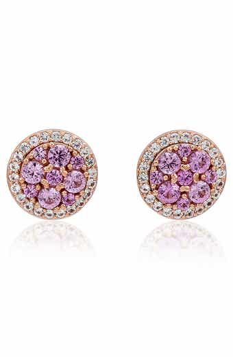 Cluster Halo Stud Earrings