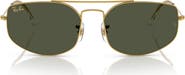 Ray-Ban 57mm Irregular Oval Sunglasses