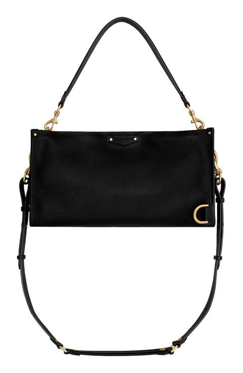 Medium Mab Leather Crossbody Bag