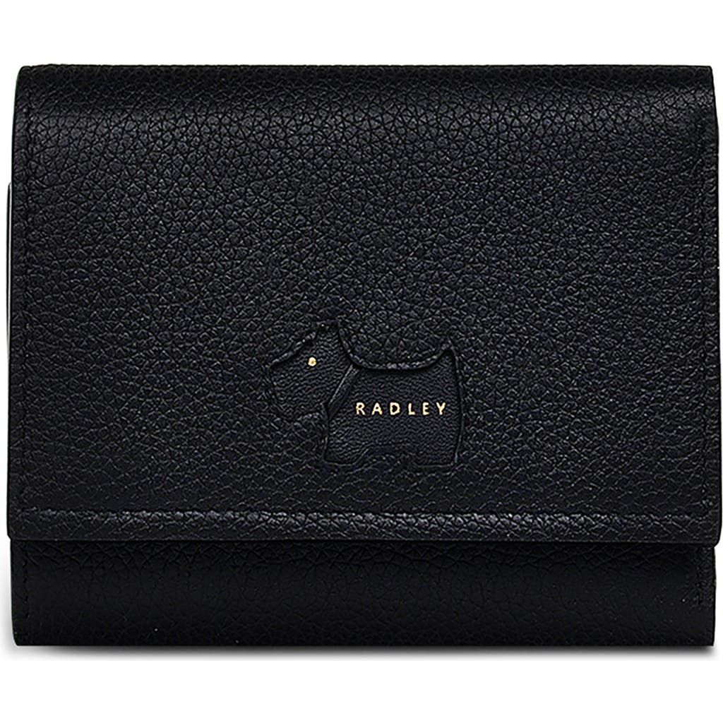 Radley Cookie Cutter Leather Wallet In Black