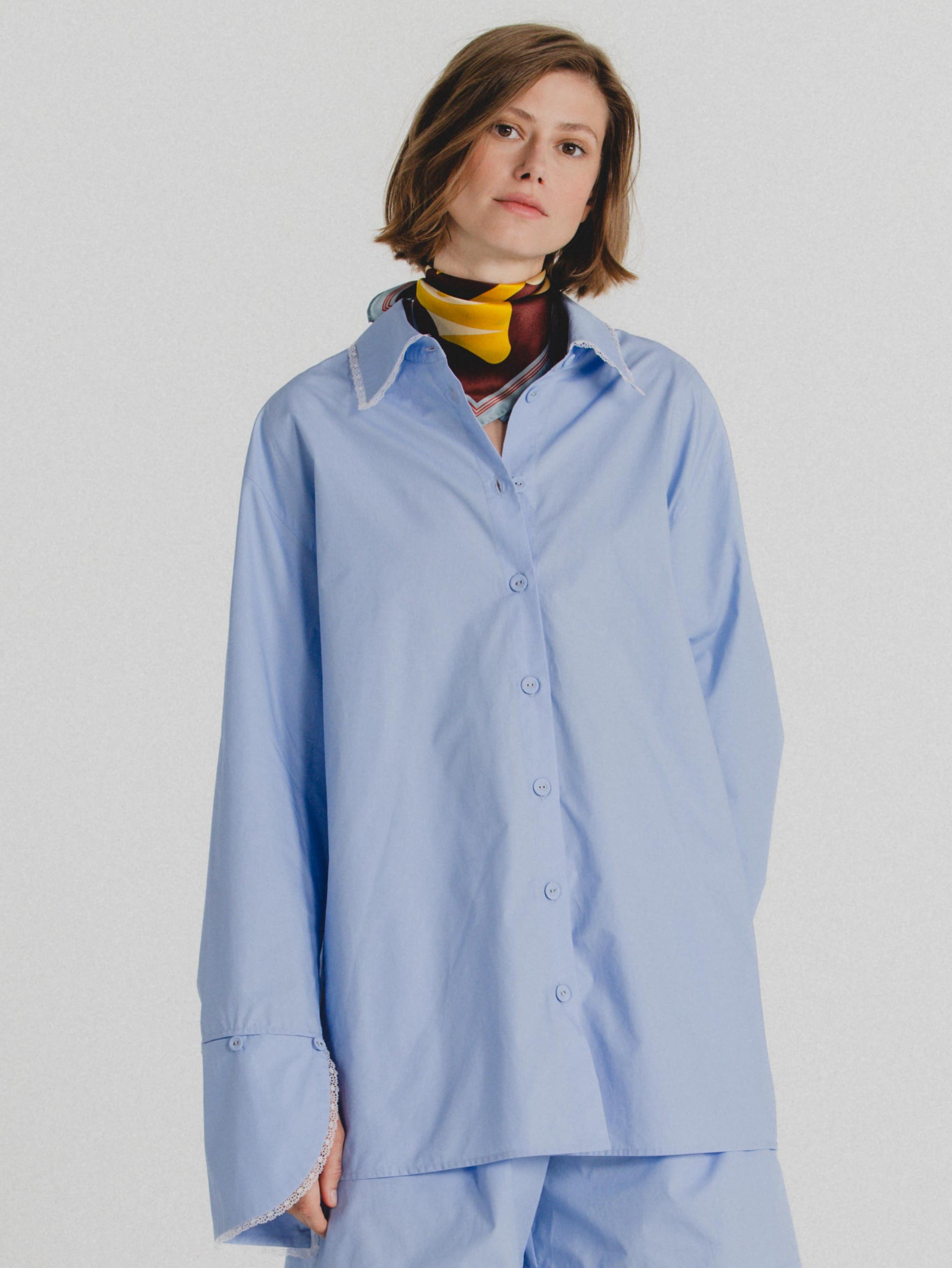 Oversized Poplin Shirt - image 3