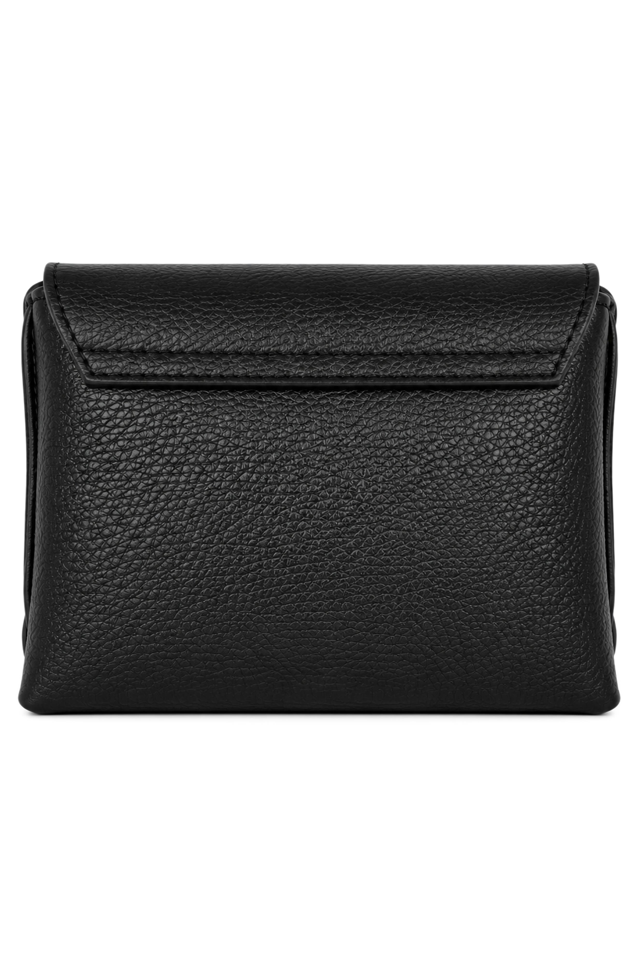 Camille Studded Leather Crossbody Bag, Alternate, color, BLACK