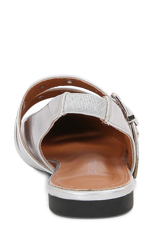 BERNESS BERNESS FABIOLA DOUBLE BUCKLE POINTED TOE SLINGBACK FLAT 