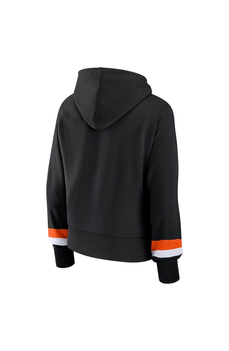 FANATICS Women's Fanatics Branded  Black San Francisco Giants Over Under Pullover Hoodie, Alternate, color, 