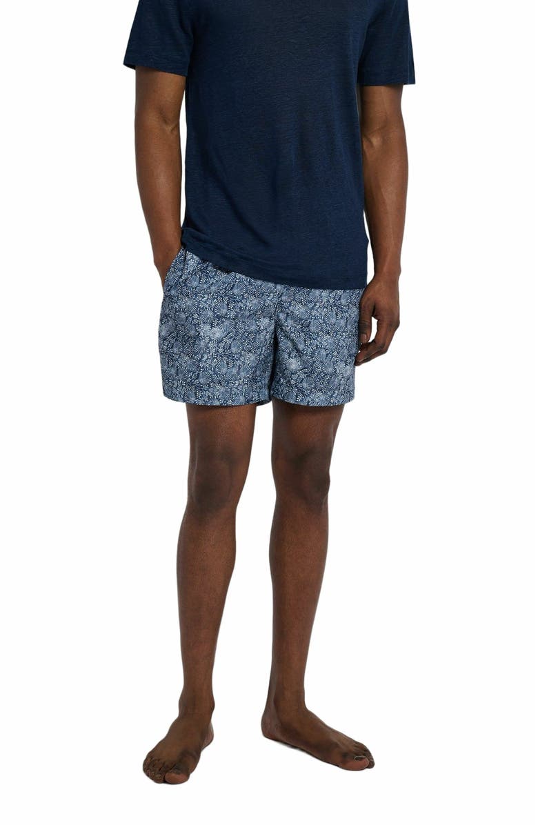 Onia Charles 5" Swim Trunk, Alternate, color, Deep Navy Multi