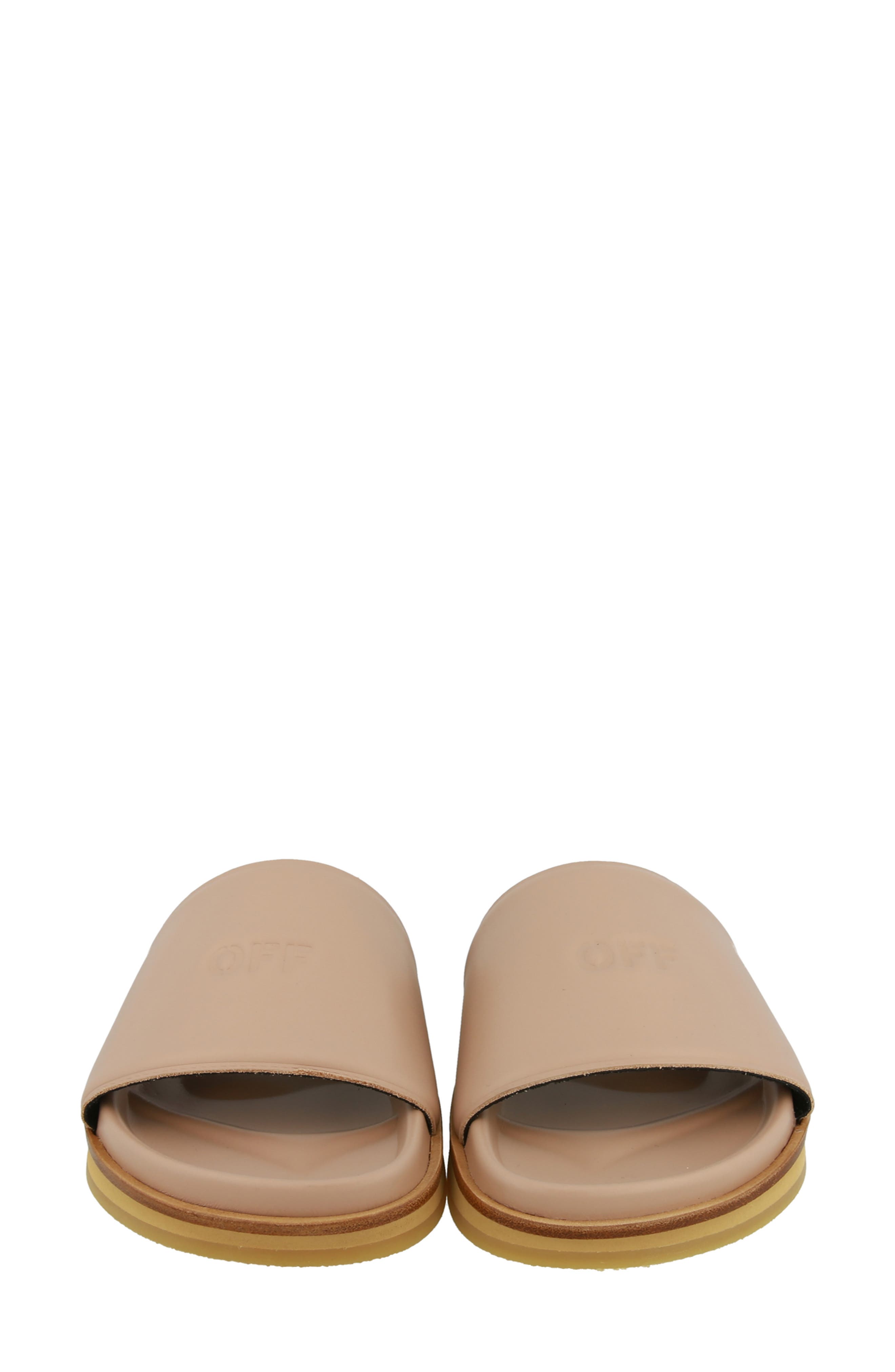 Off-White Cloud Off Stamp Slide Sandal, Alternate, color, 