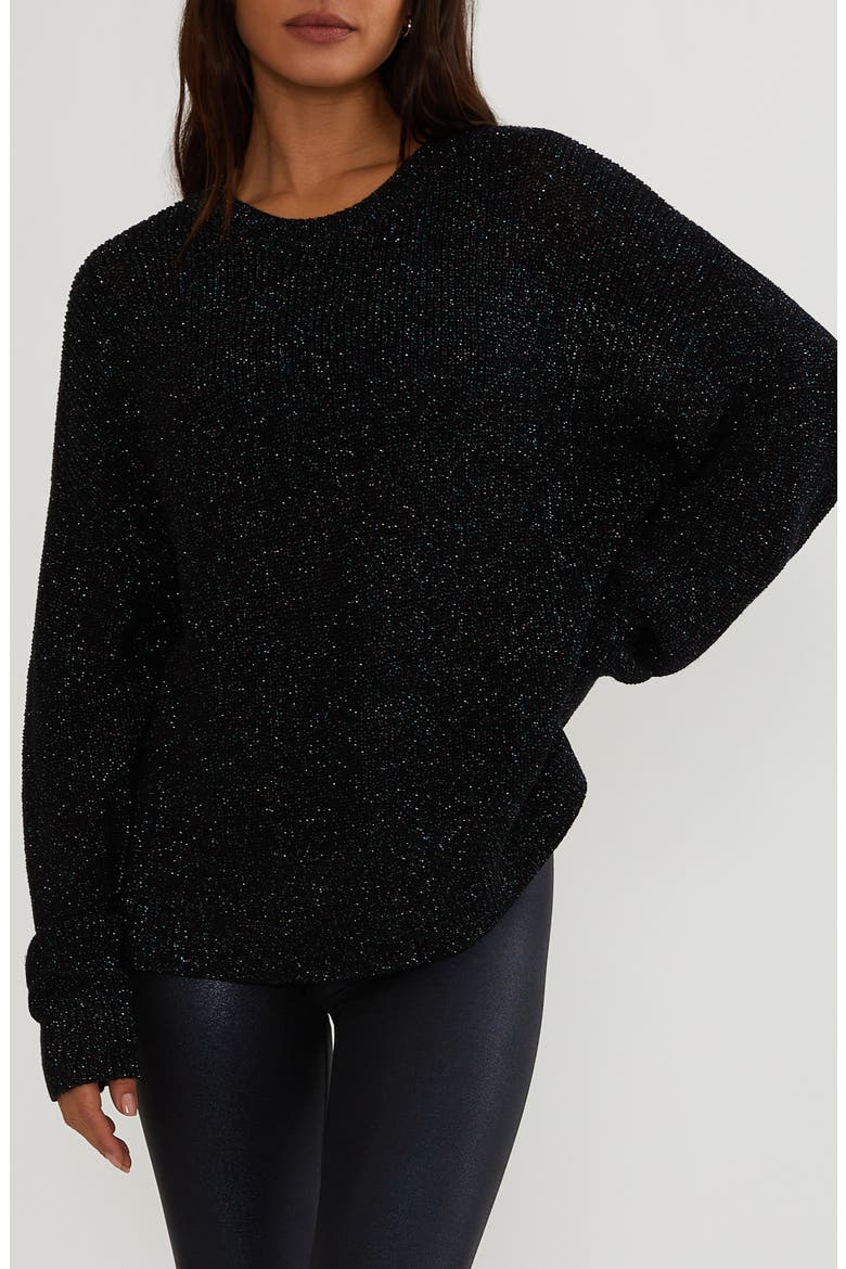 Callie Sparkle Sweater, Main, color, MOONLIGHT
