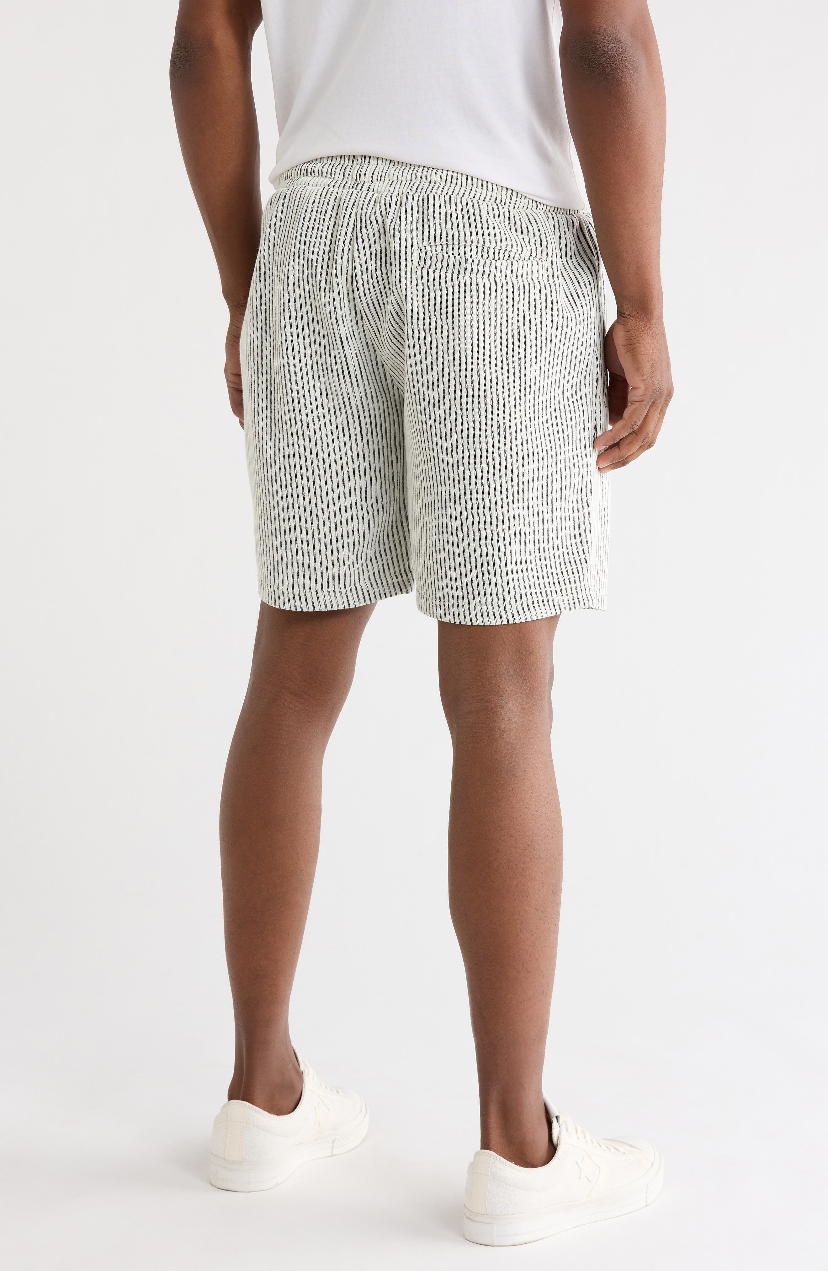 Rib Stripe Shorts - image 2