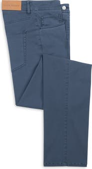 Scott Barber Savannah Straight Leg Twill 5-Pocket Pants