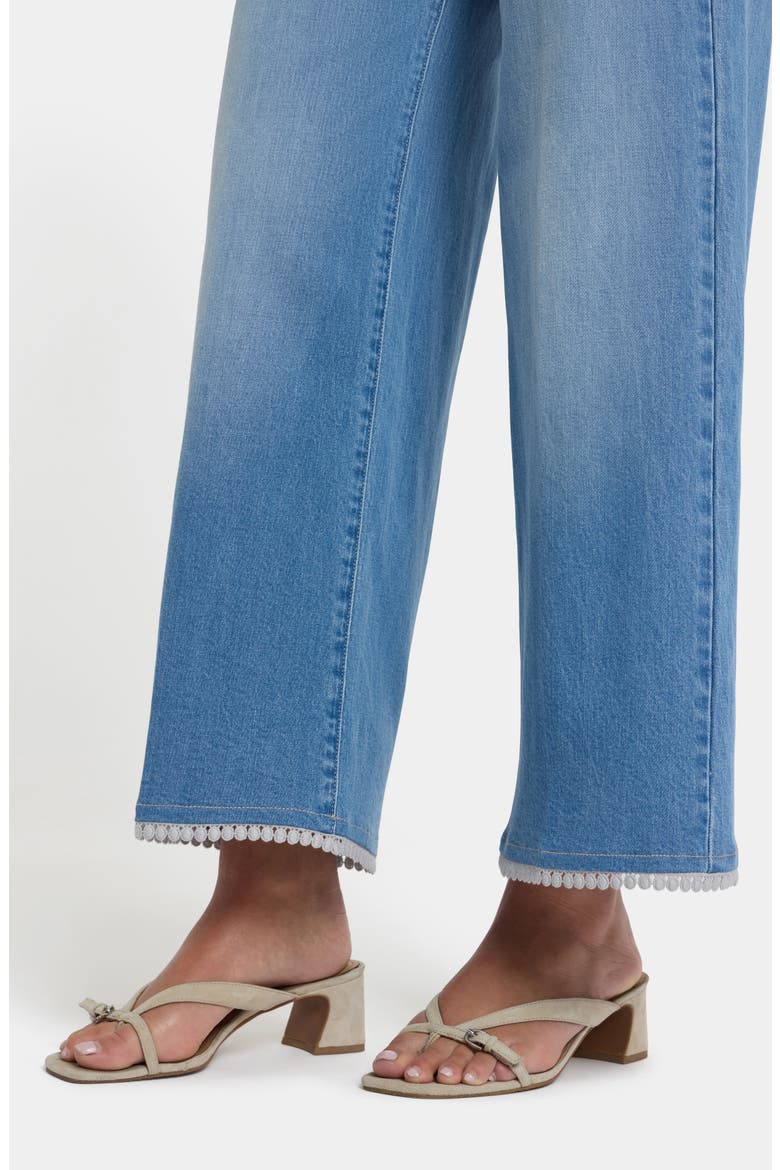 Brodi High Waist Picot Trim Jeans, Alternate, color, VISTA LAKES