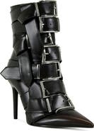 AZALEA WANG Alcetas Buckle Bootie