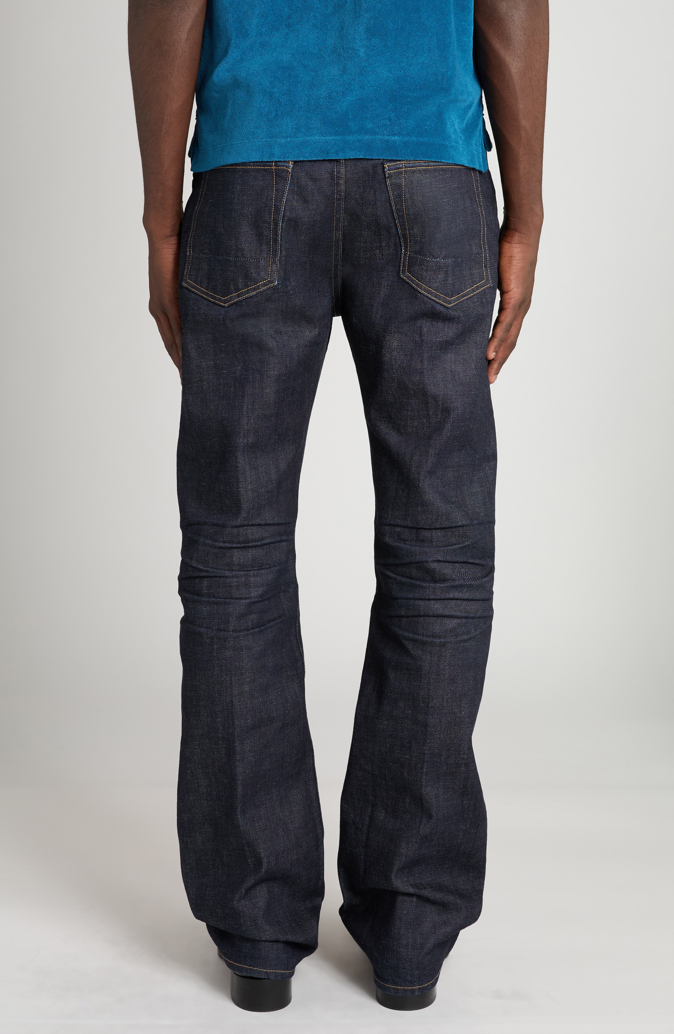 Selvedge Bootcut Jeans (Men) | Nordstrom