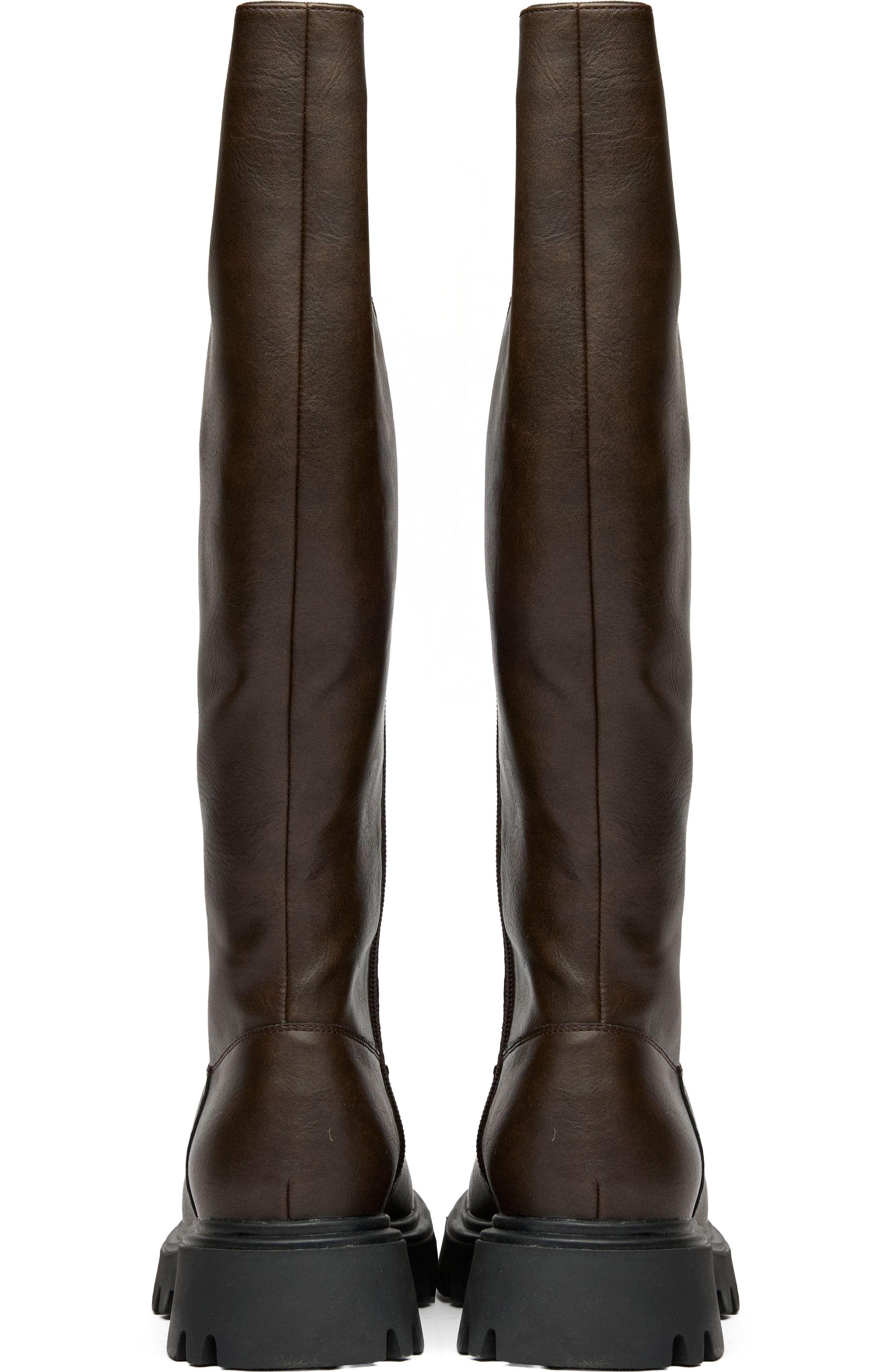 Bram Knee High Boots, Alternate, color, BROWN