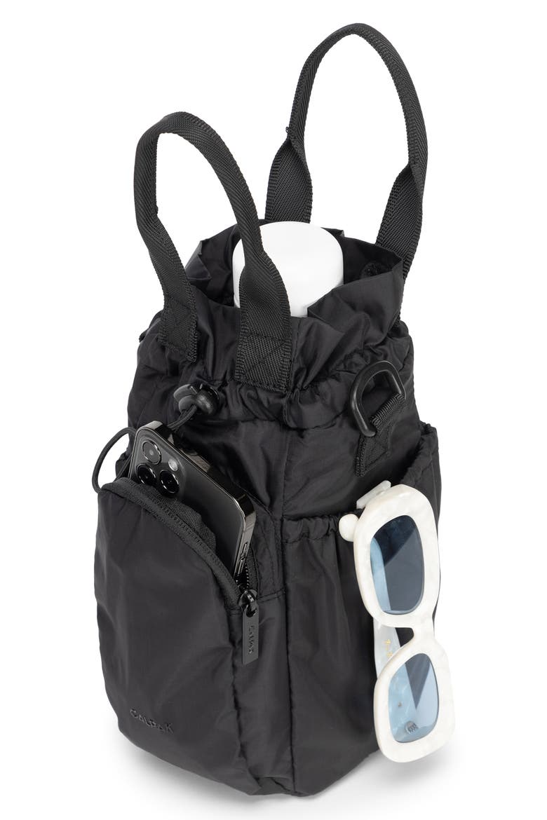 Water Bottle Holder, Alternate, color, BLACK