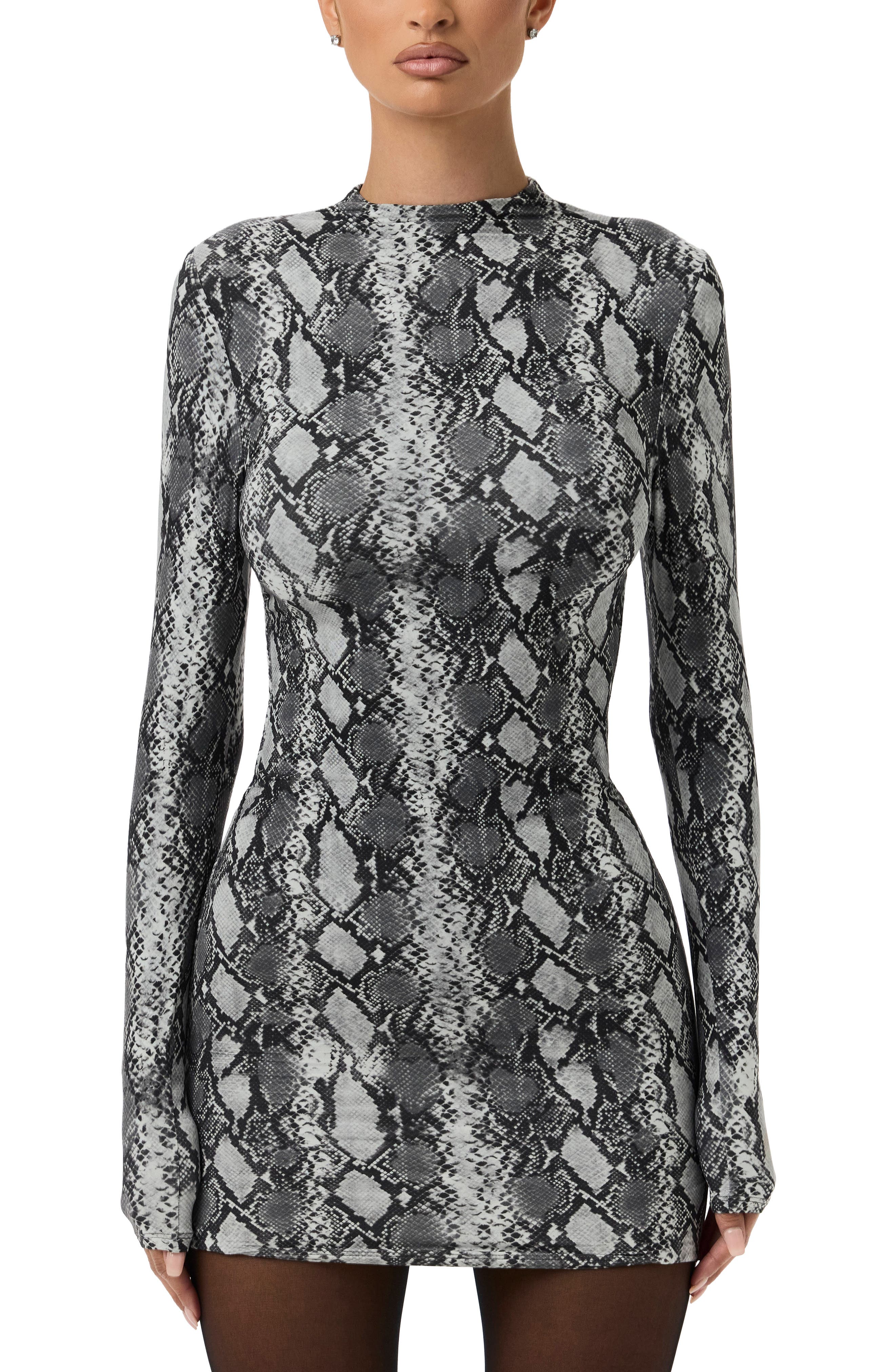GREY SNAKESKIN