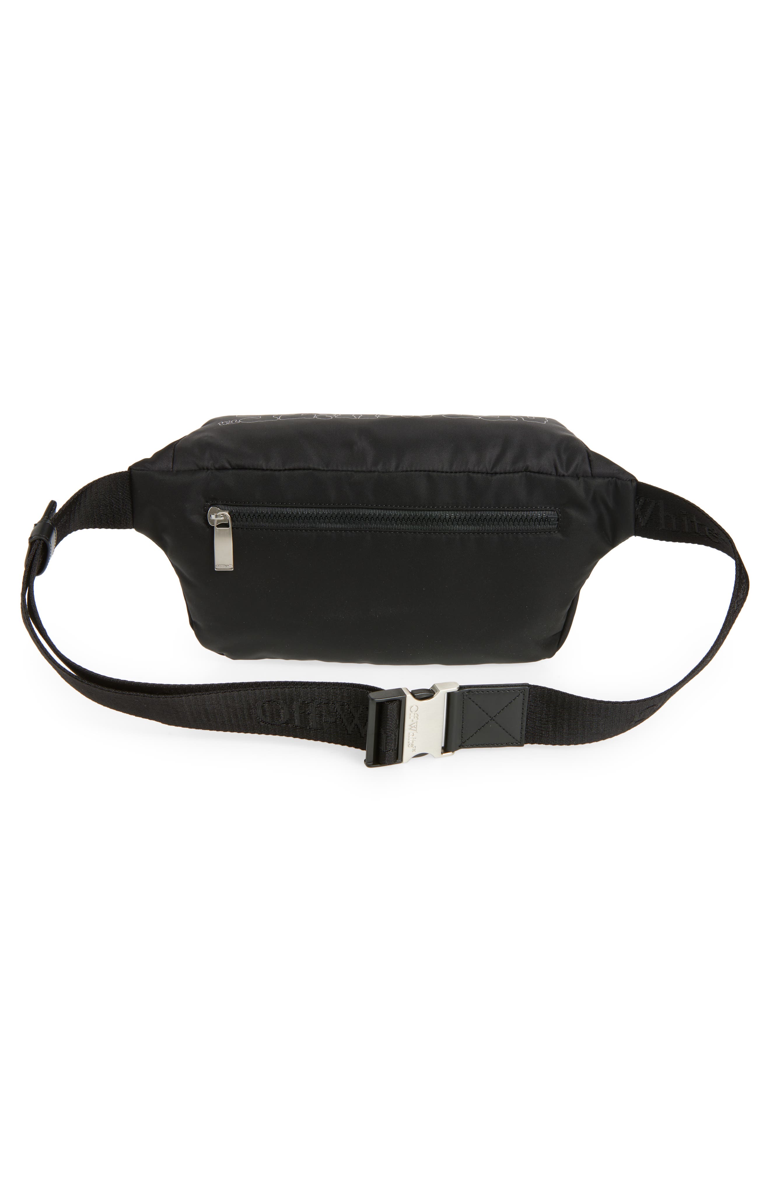 Off-White Outdoor Patches Nylon Belt Bag, Alternate, color, 
