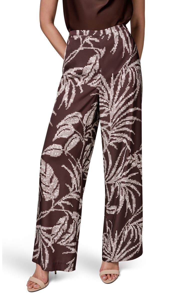 Print Wide Leg Pants, Main, color, CANYON MULTI