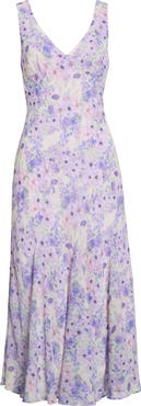 ASTR the Label Symone V-Neck Maxi Sundress