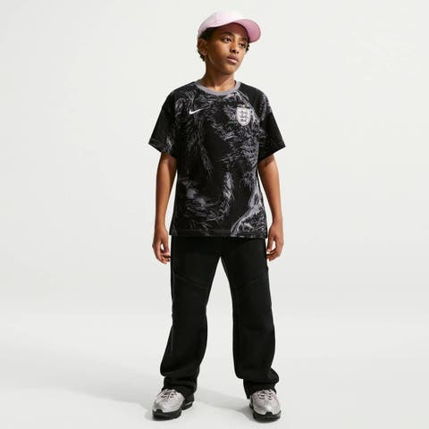 Youth Nike Gray England National Team Allover Print T-Shirt