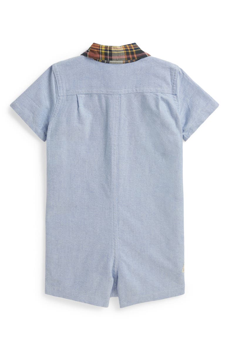Ralph Lauren Classic Cotton Oxford Shortall, Alternate, color, Bsr Blue