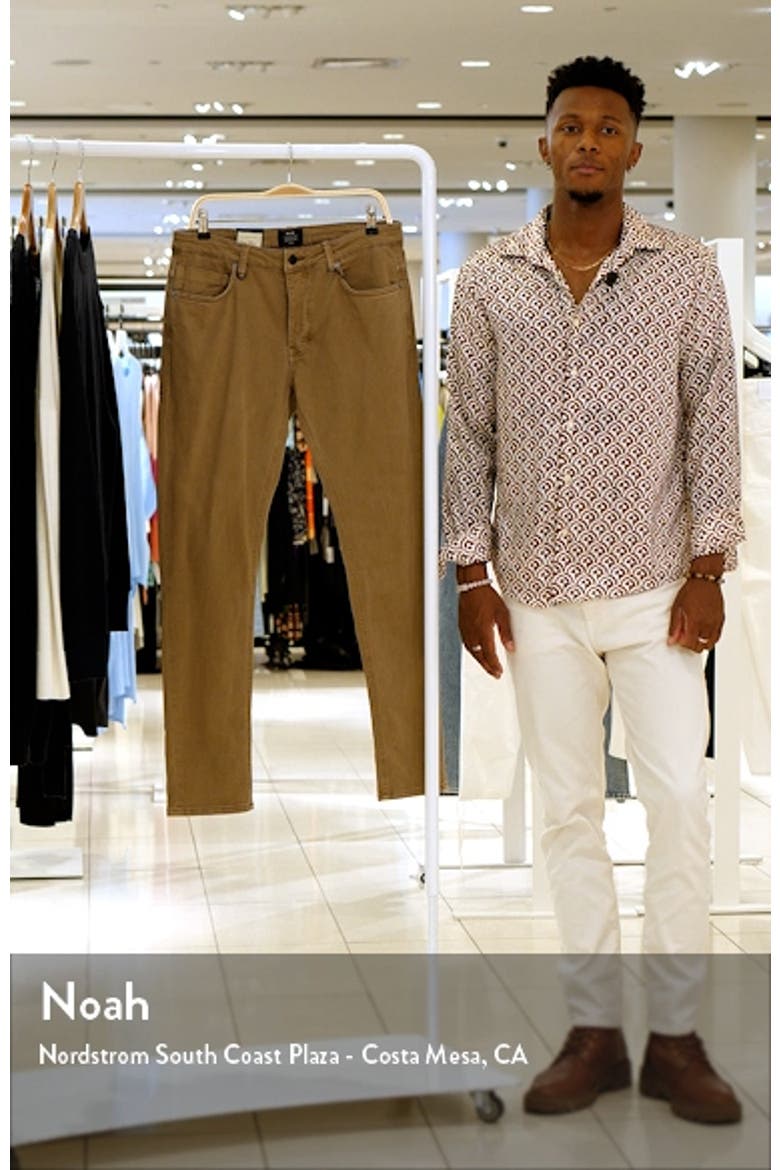 Lou Slim Fit Twill Jeans video