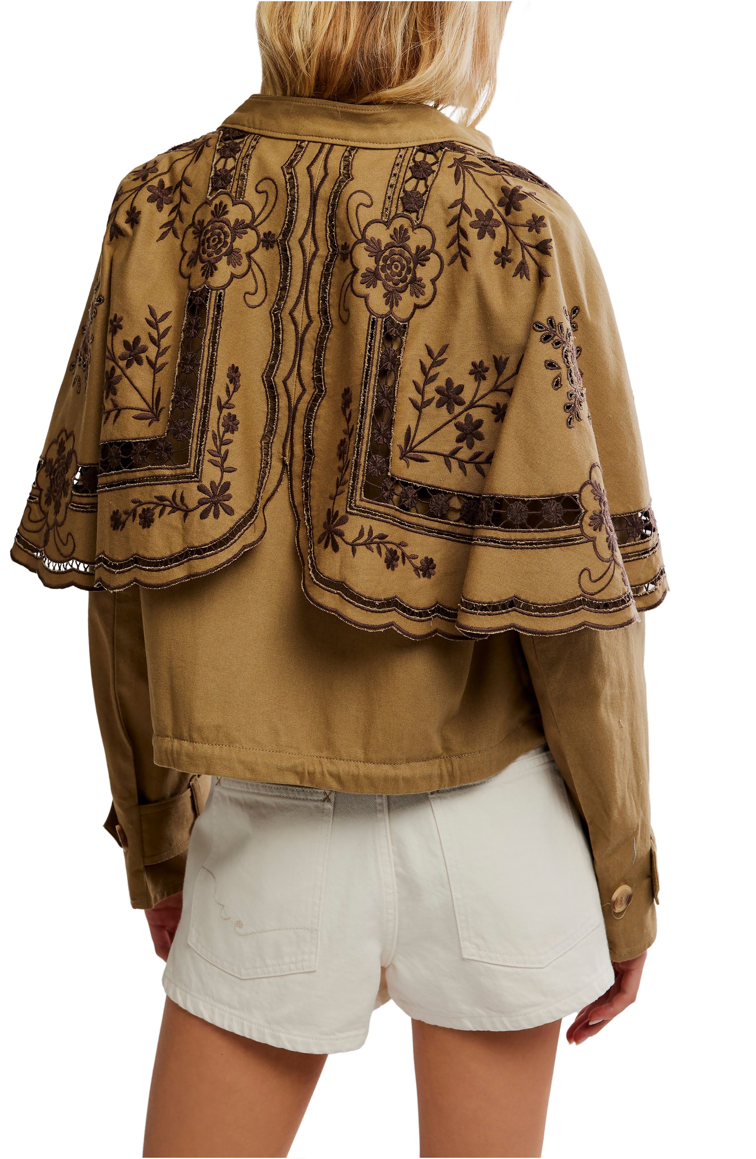 Bali Hideaway Cutwork & Embroidery Cotton Jacket - image 2
